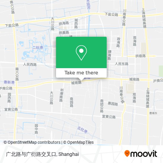 广北路与广衍路交叉口 map