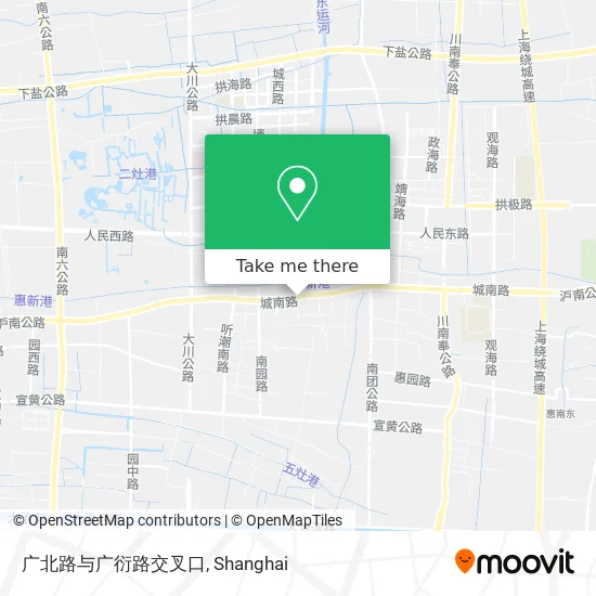 广北路与广衍路交叉口 map