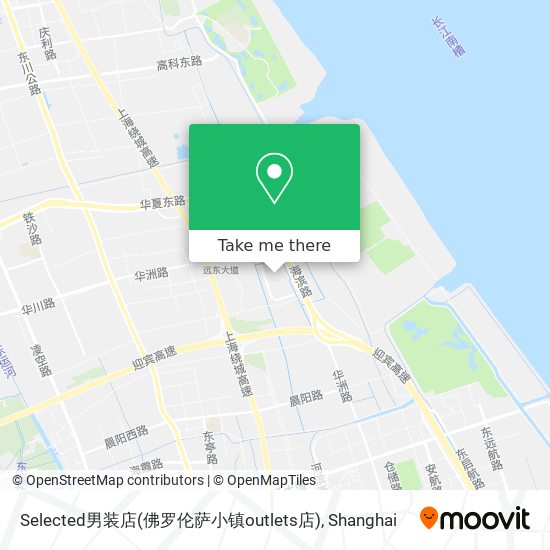 Selected男装店(佛罗伦萨小镇outlets店) map