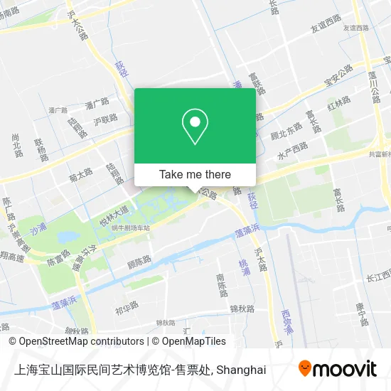 上海宝山国际民间艺术博览馆-售票处 map