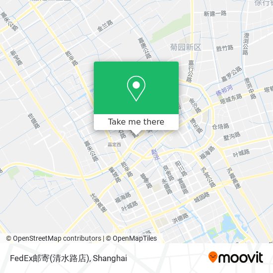 FedEx邮寄(清水路店) map