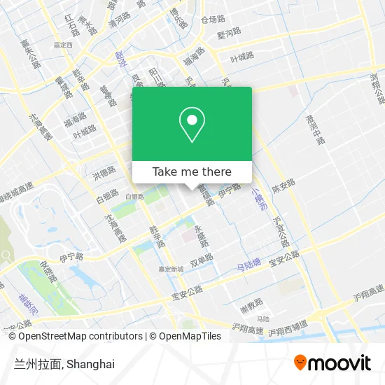 兰州拉面 map