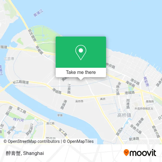 醉膏蟹 map
