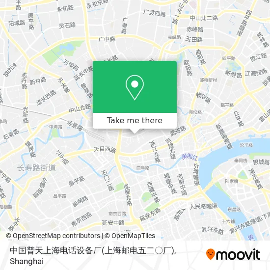 中国普天上海电话设备厂(上海邮电五二〇厂) map