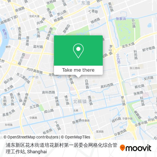 浦东新区花木街道培花新村第一居委会网格化综合管理工作站 map