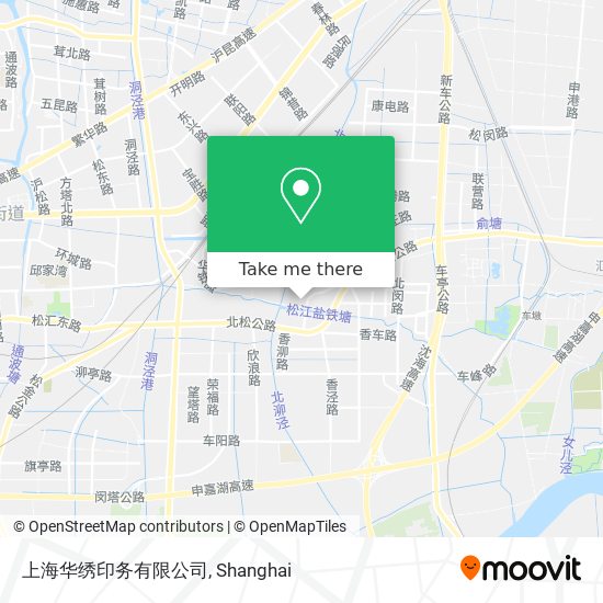 上海华绣印务有限公司 map