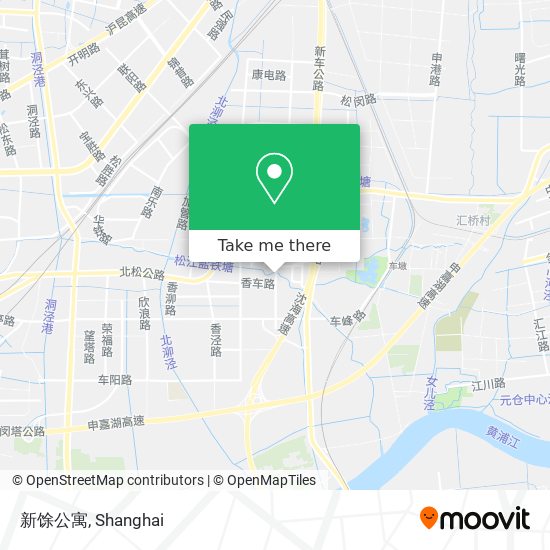 新馀公寓 map