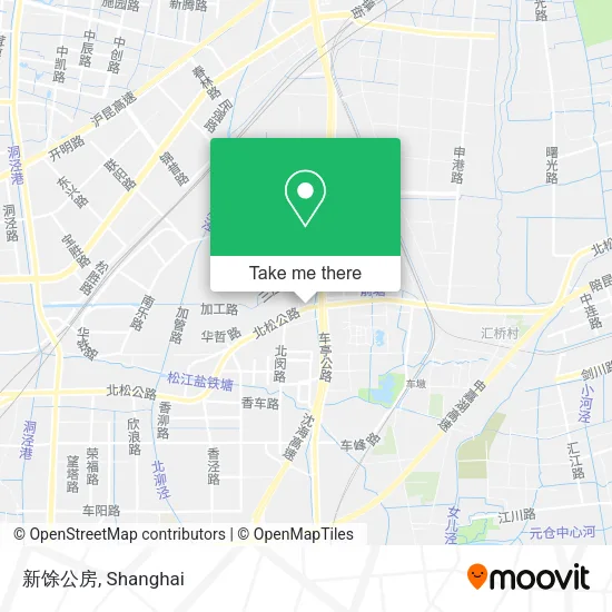 新馀公房 map