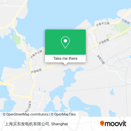 上海滨东发电机有限公司 map