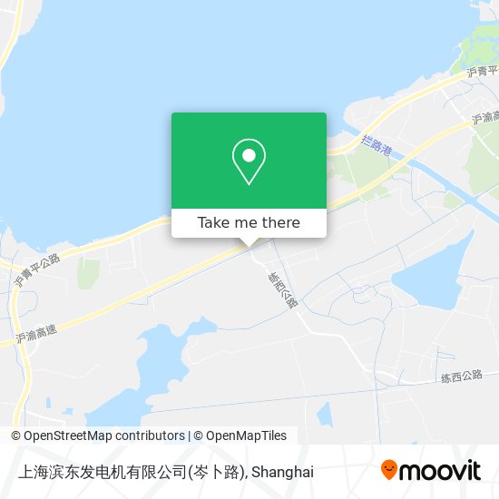 上海滨东发电机有限公司(岑卜路) map