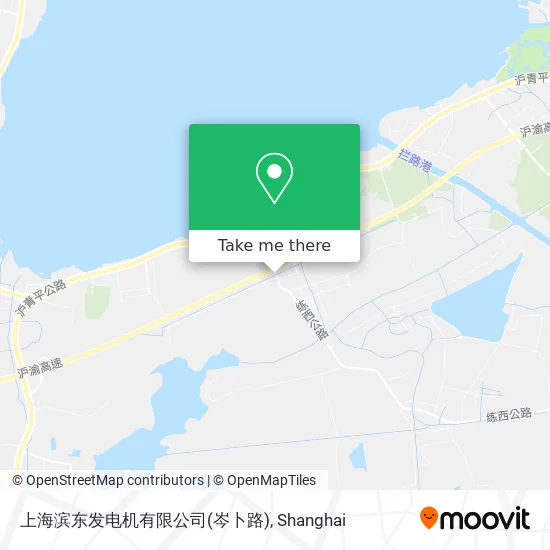 上海滨东发电机有限公司(岑卜路) map