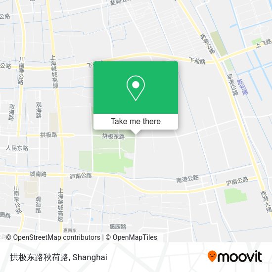 拱极东路秋荷路 map