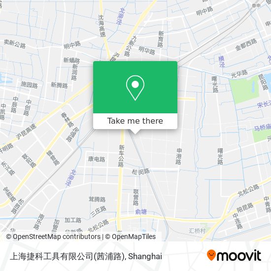 上海捷科工具有限公司(茜浦路) map