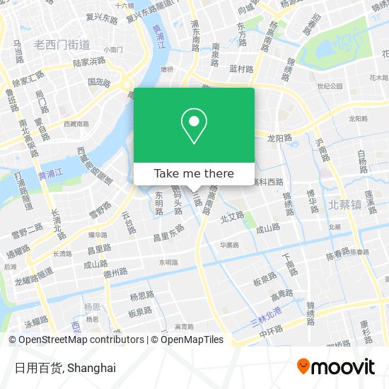 日用百货 map
