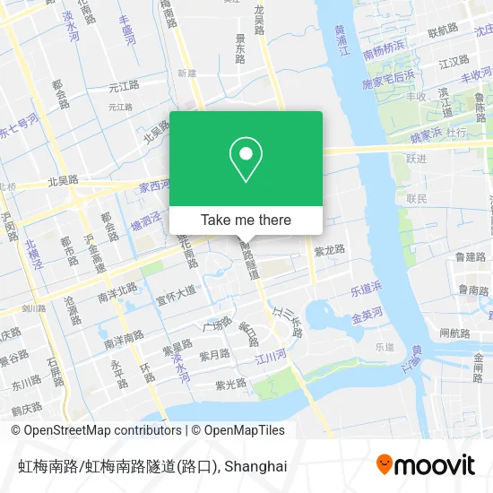 虹梅南路/虹梅南路隧道(路口) map