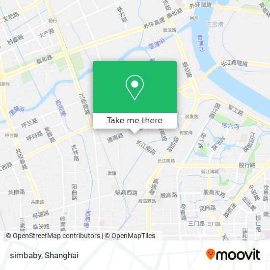 simbaby map