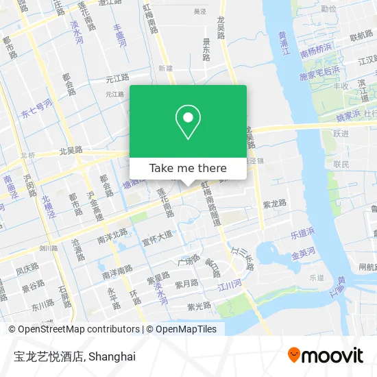 宝龙艺悦酒店 map