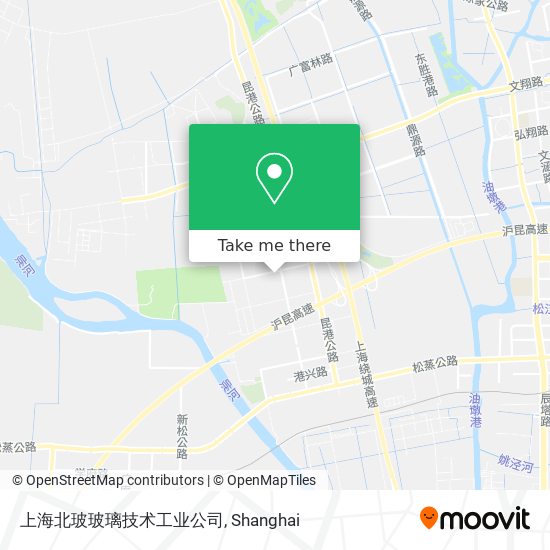 上海北玻玻璃技术工业公司 map