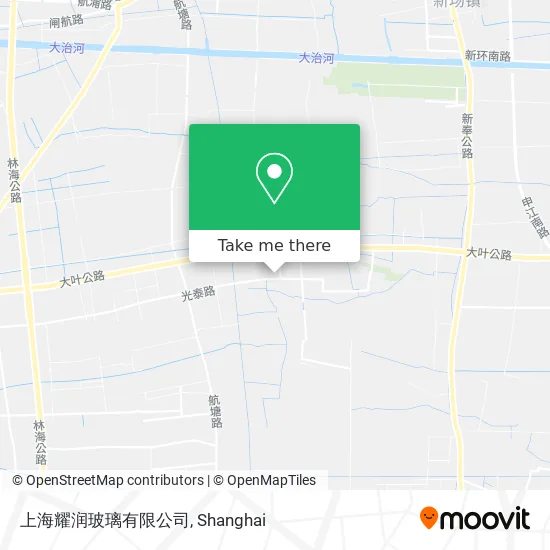 上海耀润玻璃有限公司 map