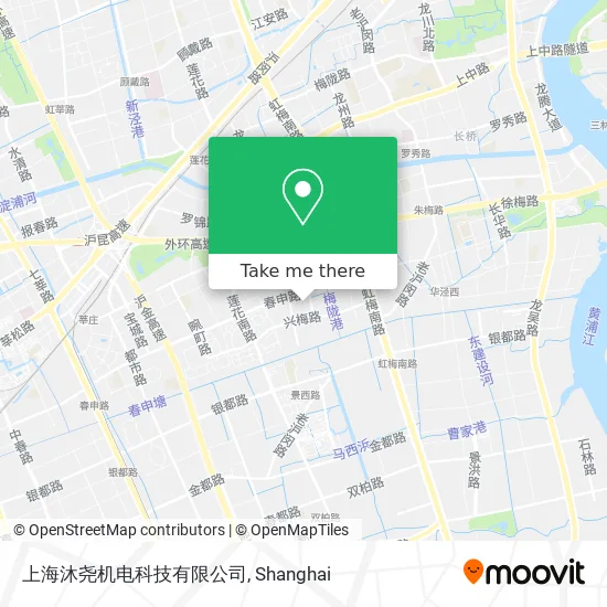 上海沐尧机电科技有限公司 map