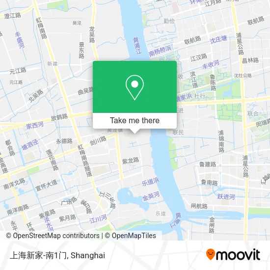 上海新家-南1门 map