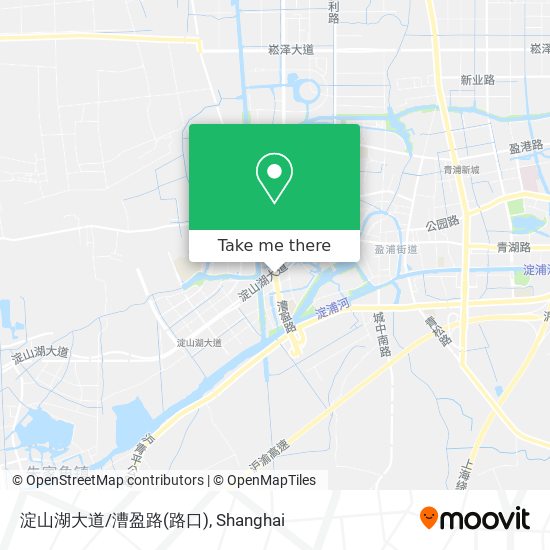 淀山湖大道/漕盈路(路口) map