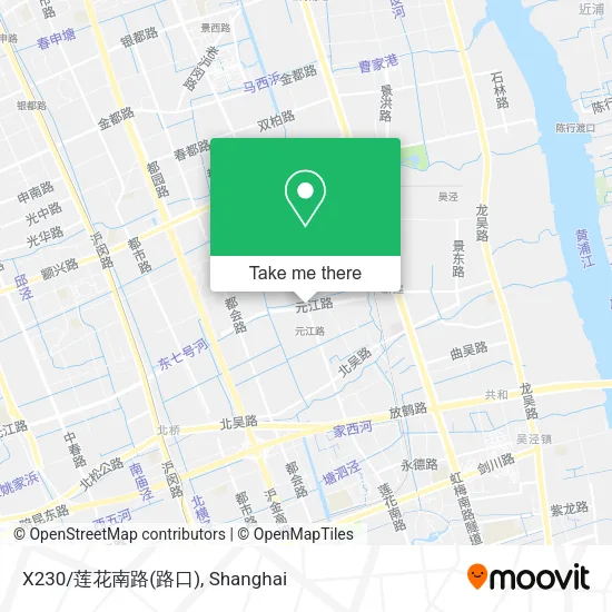 X230/莲花南路(路口) map