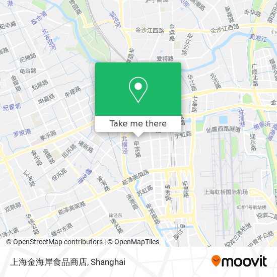 上海金海岸食品商店 map