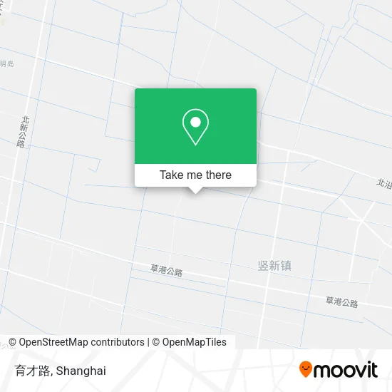 育才路 map