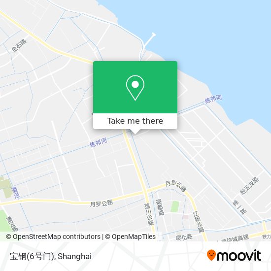宝钢(6号门) map