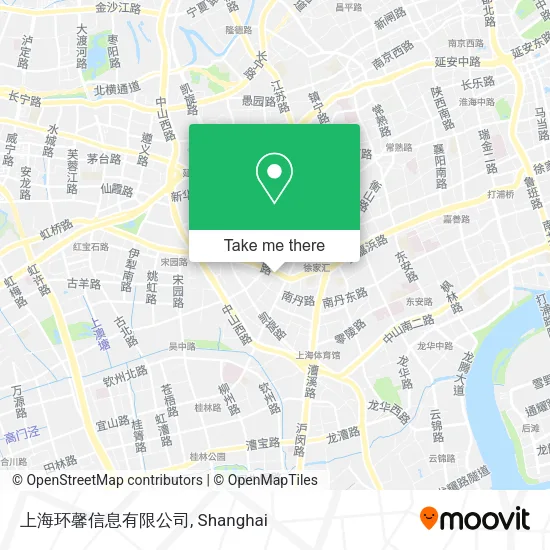 上海环馨信息有限公司 map