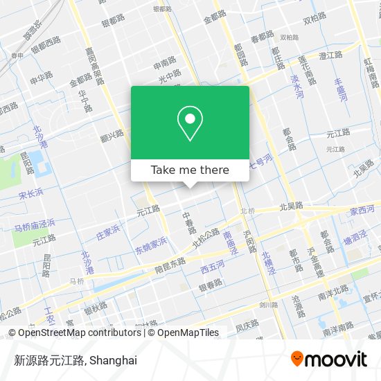 新源路元江路 map