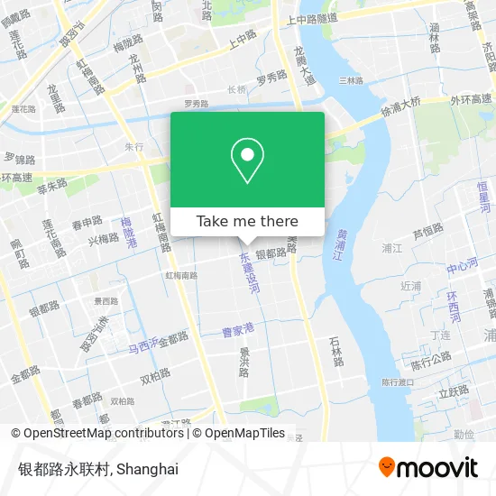 银都路永联村 map