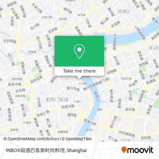 INBOX箱遇巴客斯时尚料理 map