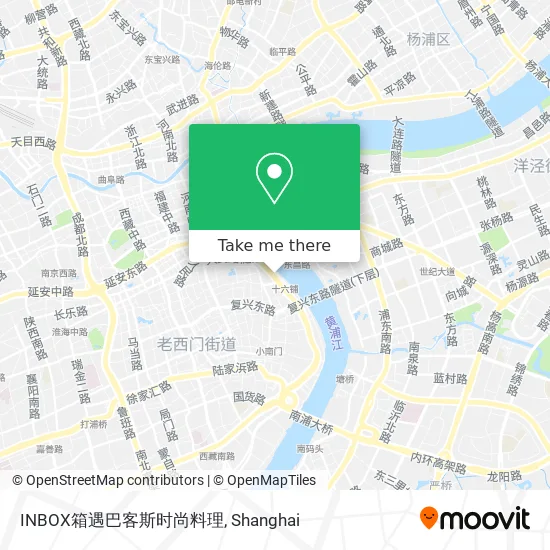 INBOX箱遇巴客斯时尚料理 map