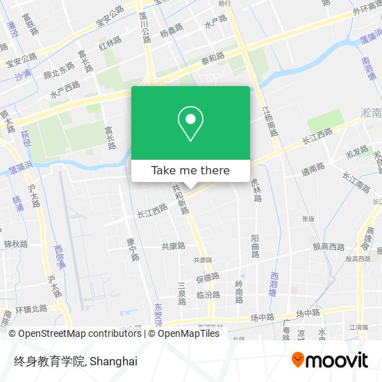 终身教育学院 map