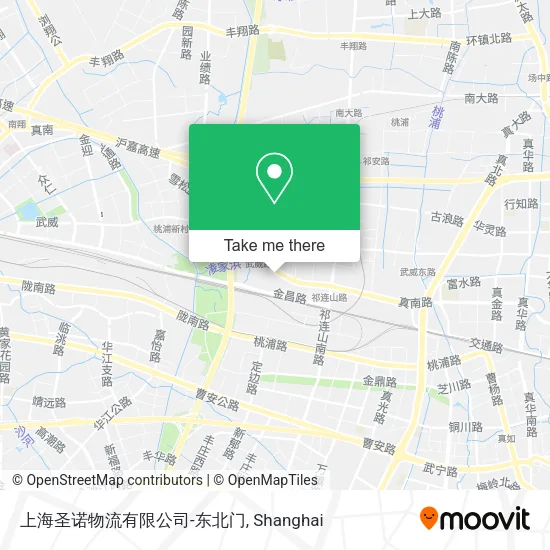 上海圣诺物流有限公司-东北门 map