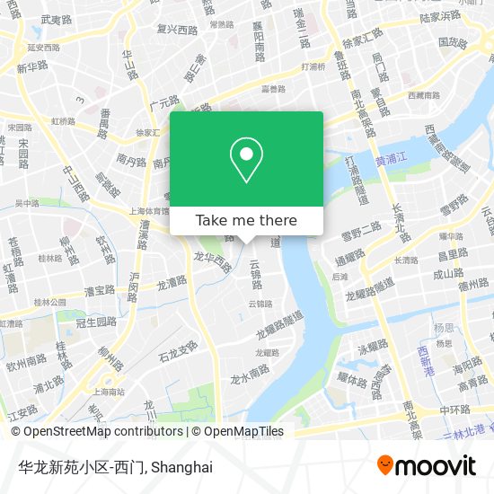 华龙新苑小区-西门 map