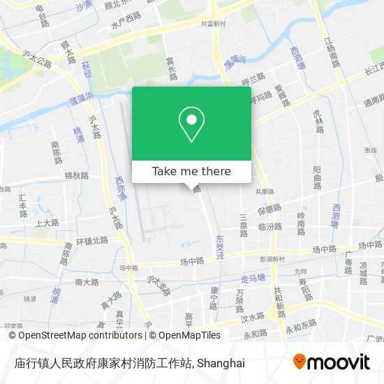 庙行镇人民政府康家村消防工作站 map