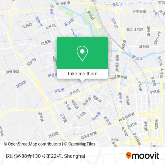 闵北路88弄130号第22栋 map