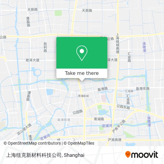 上海纽克新材料科技公司 map