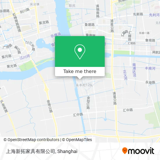 上海新拓家具有限公司 map