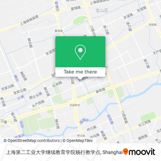 上海第二工业大学继续教育学院杨行教学点 map