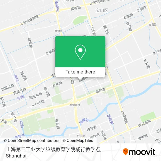上海第二工业大学继续教育学院杨行教学点 map