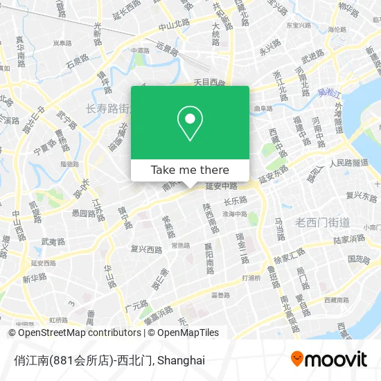 俏江南(881会所店)-西北门 map