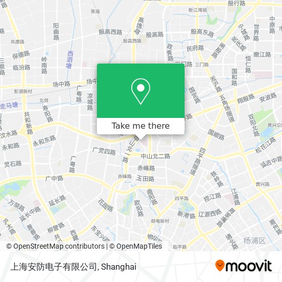 上海安防电子有限公司 map