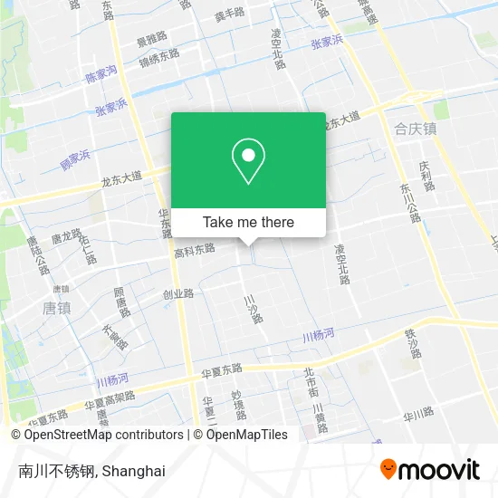 南川不锈钢 map