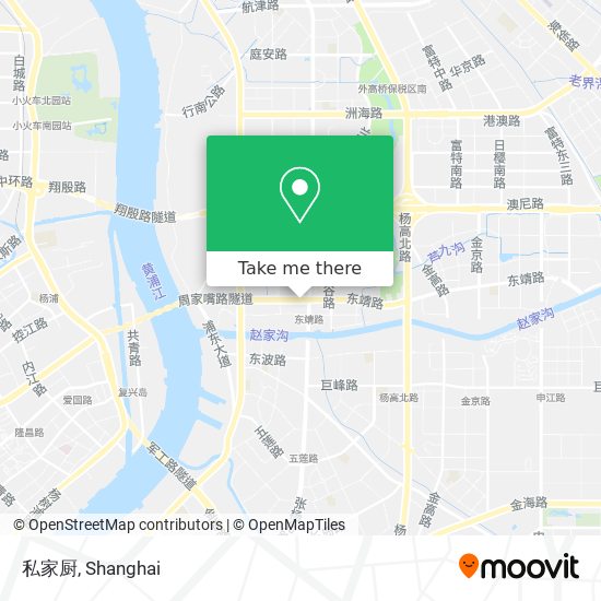 私家厨 map