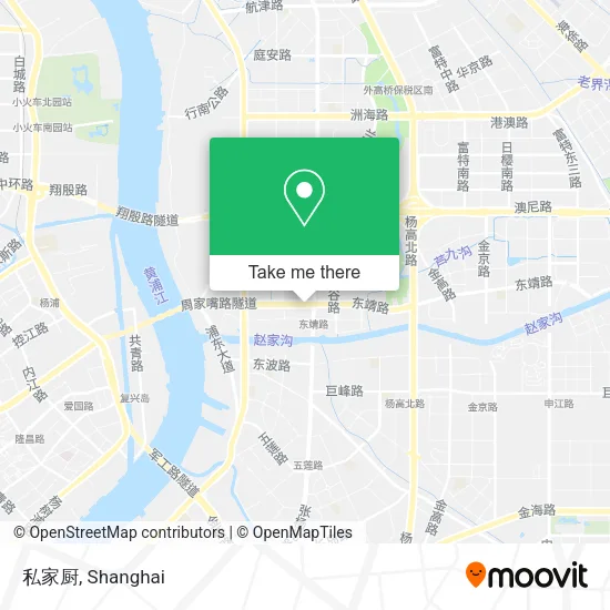 私家厨 map