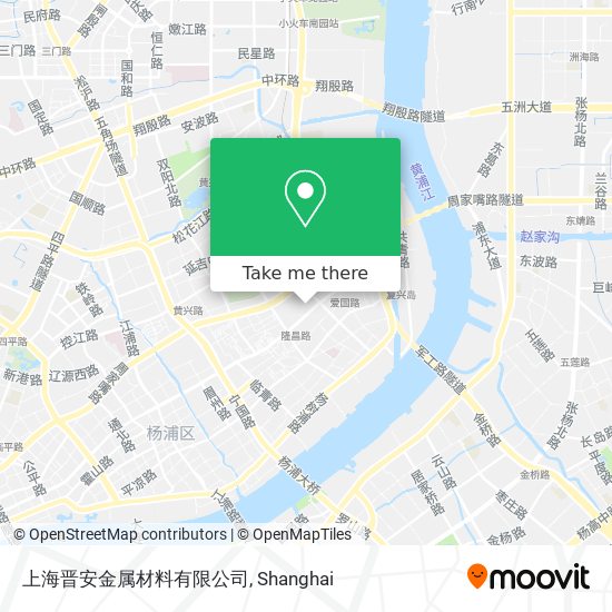 上海晋安金属材料有限公司 map